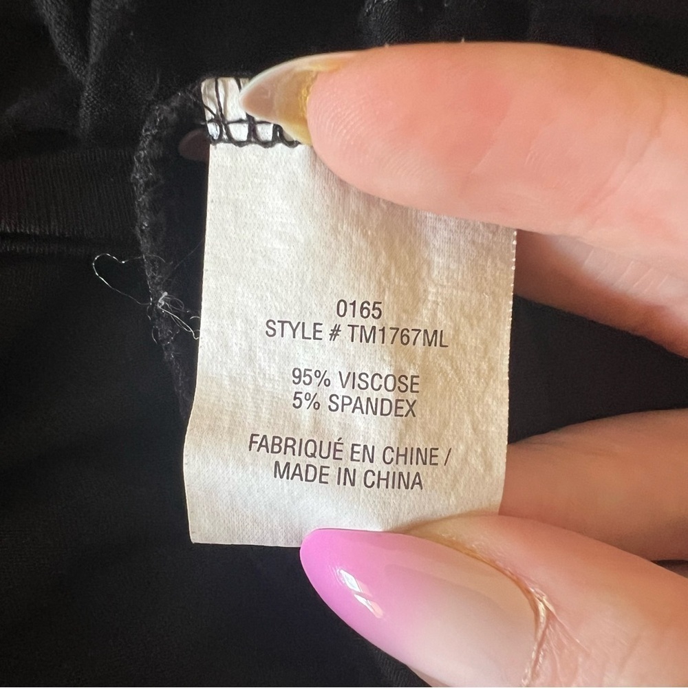 Melanie Lyne Women’s Black Tie Waist Cardigan - Size Large - Picture 10 of 10